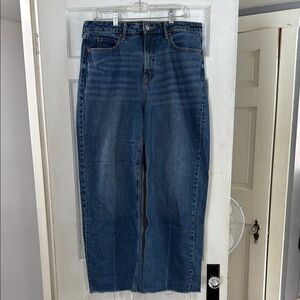 Old Navy Sky-Hi Wide Leg Jeans